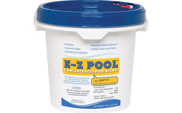 E-Z Pool 5 lb Bucket with scoop