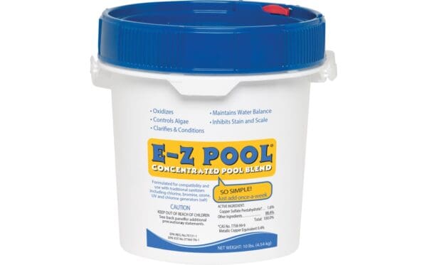 E-Z Pool 10 lb Bucket with scoop