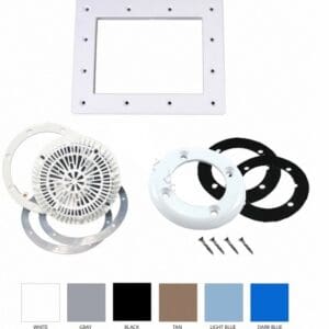 Vent cover kit with color options displayed.