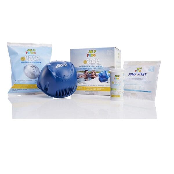 Spa Frog @Ease System - Mineral & Chlorine Floater With Test Strips / Jump Start - 01-14-3256 - Image 2