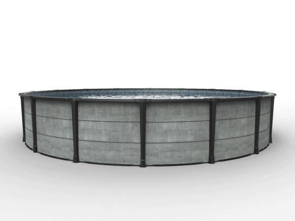 Newtown 54" 24' Resin Aluminum Wall Pool - Salt Friendly