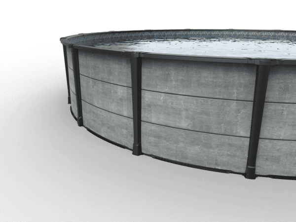 Newtown 54" 24' Resin Aluminum Wall Pool - Salt Friendly - Image 2