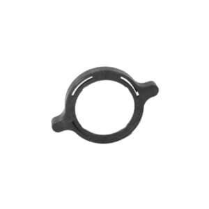 Black plastic circular ring with handles.