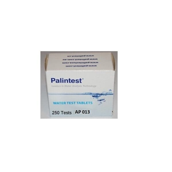 Palintest Reagent Testing Tablets AP013 DPDXF 250Ct Free Chlorine