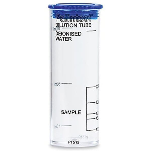 Palintest Dilution Tube Plastic x2 , x3 , x4 , x5 , x10