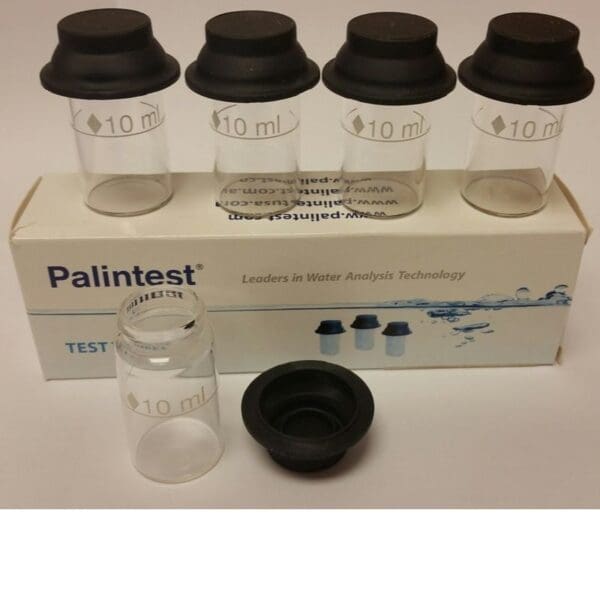 Palintest Test tube PT555 10Ml 5 Pack Glass Cuvette Vials