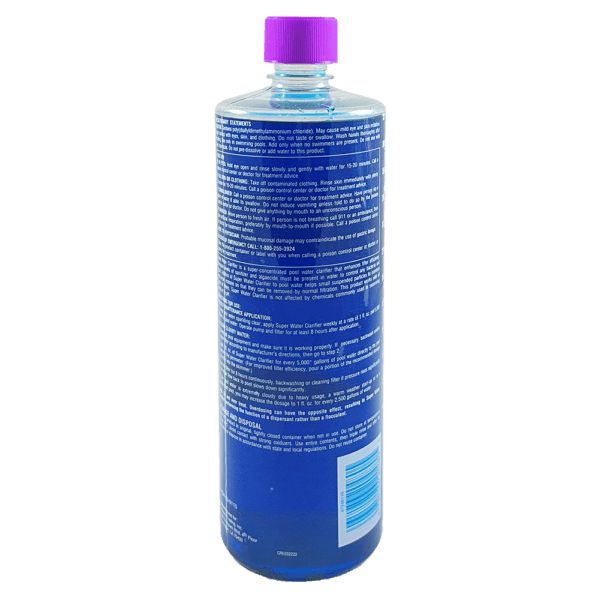 Pool Season Super Water Clarifier 1 Qt - Image 2