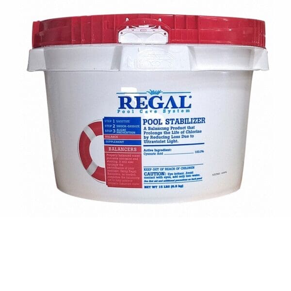 Stabilizer 25Lb - Cyanuric Acid - Conditioner Uv Shield - Regal Pool Care