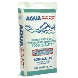 Pool Salt 40 lb sodium chloride bag