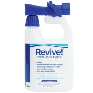 spray bottle of revive phosphate remover