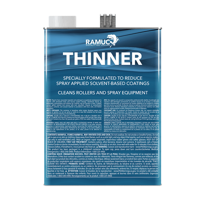Ramuc Thinner Solvent Paint Cleaner
