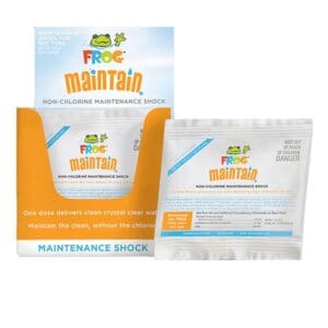 Spa Frog MAintain non-chlorine spa oxidizer shock.