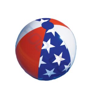 Swimline Beach Ball American flag theme
