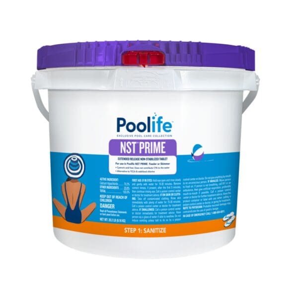 poolife NST Calcium Hypochlorite Non-Stabilized Chlorine Tablets