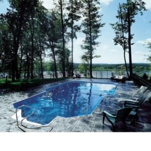 Radiant Pool with Acrylic Step Step Flap 4075