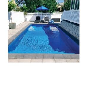 Radiant Rectangle Pool Uncovered
