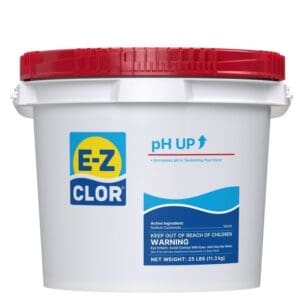 E-Z CLOR pH Up 25 lb Pail - Soda Ash
