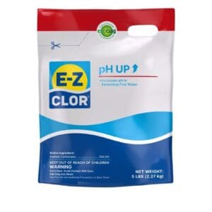 E-Z CLOR pH Up 5 lb Pouch Sodium Carbonate Soda Ash