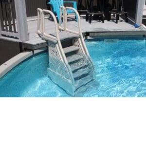 Confer Roll2Guard Ladder in a Pool
