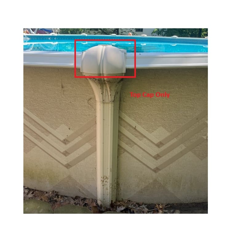 Embassy Top Connector Top Cap 8" - 340-2711 12 Pack - Image 2