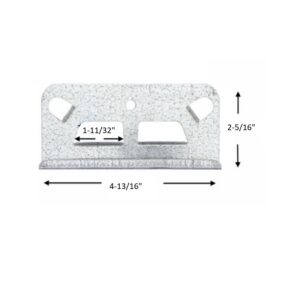 Galvanized metal plate for pretium pools