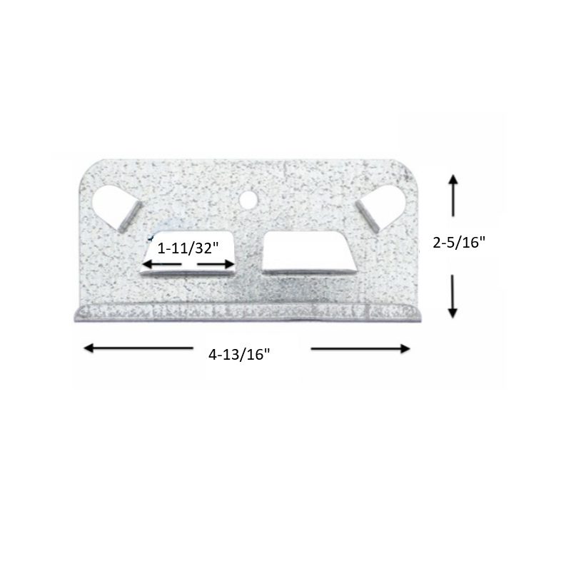 Galvanized metal plate for pretium pools