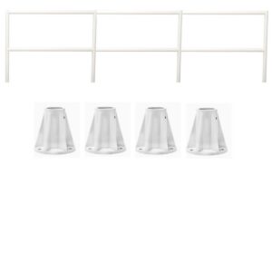 Saftron Fence Railing with anchors